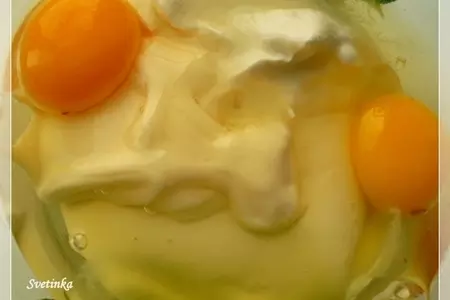 Сырные кексы с оливками, грибами и паприкой «для сырофреников и мачо»: шаг 3