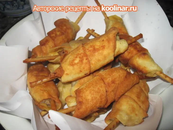 "куриные лапки": шаг 7