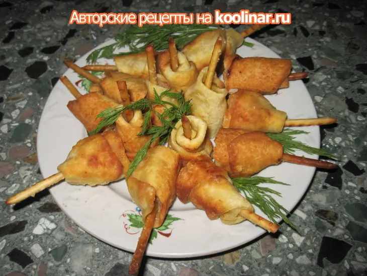 "куриные лапки": шаг 8