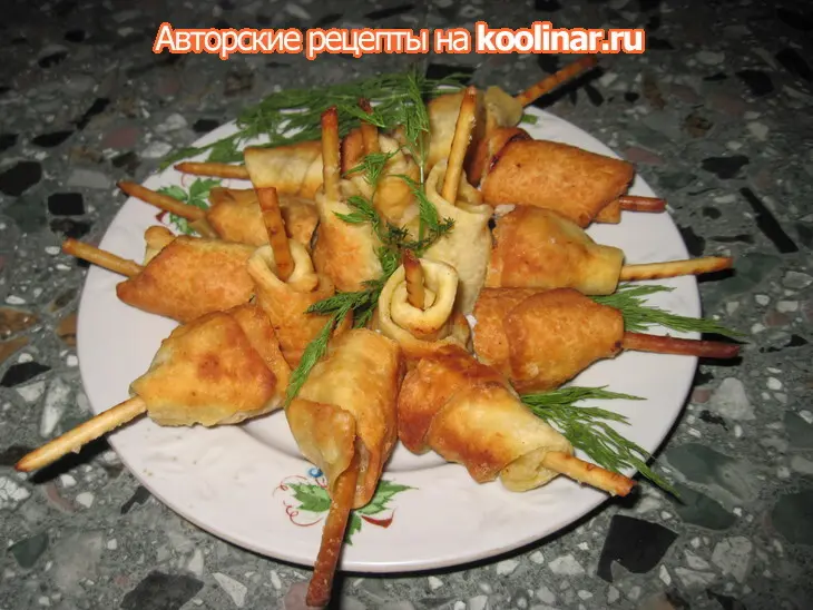 "куриные лапки": шаг 9