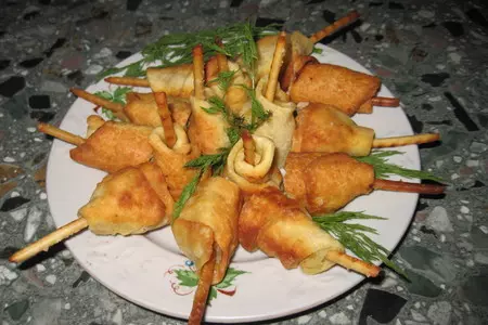 "куриные лапки": шаг 9