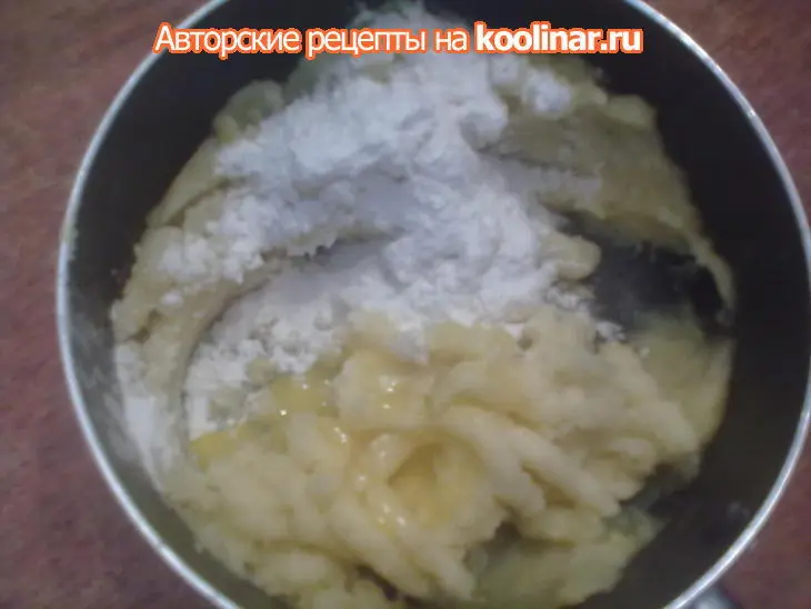 Куриная грудка с соусом "дор блю"+картофельные кнедлики...на гарнирр))): шаг 8