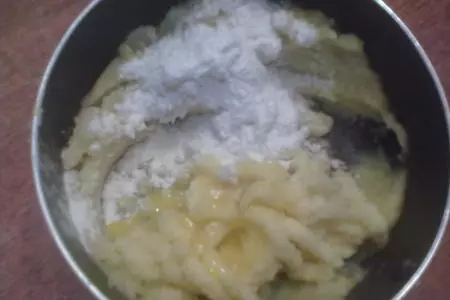 Куриная грудка с соусом "дор блю"+картофельные кнедлики...на гарнирр))): шаг 8
