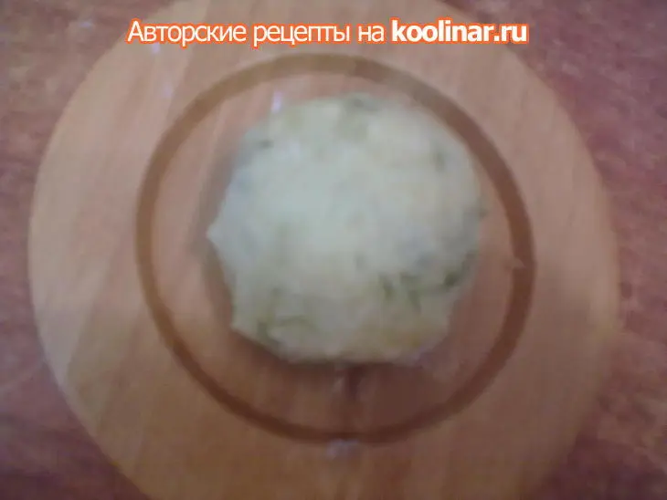 Куриная грудка с соусом "дор блю"+картофельные кнедлики...на гарнирр))): шаг 9