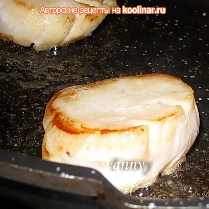 Ризотто с тыквой и морскими гребешками: шаг 2