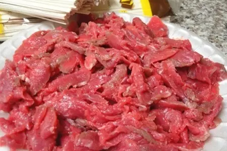 Японский мясной суп с пастой: шаг 3