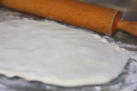 Лепешки с творогом, адыгейским сыром и картофелем: шаг 5