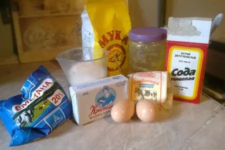 Сладость "рыжик": шаг 1