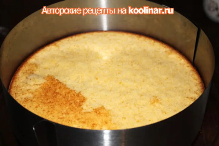 Творожный торт с желе из маракуйи "снежок": шаг 1