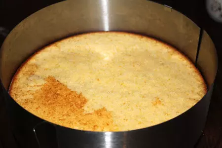 Творожный торт с желе из маракуйи "снежок": шаг 1