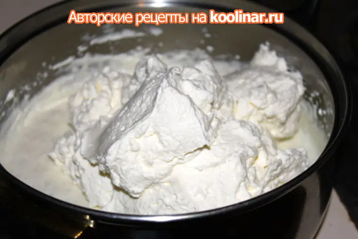 Творожный торт с желе из маракуйи "снежок": шаг 5