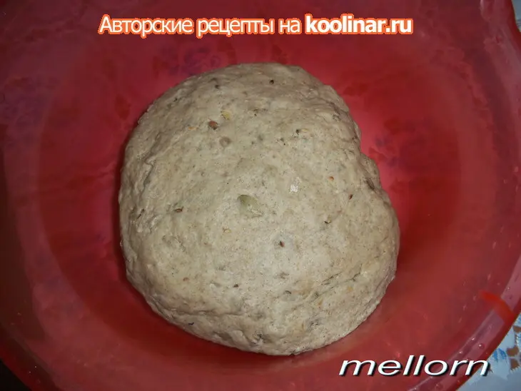 Порционный ржано-пшеничный  хлеб: шаг 2