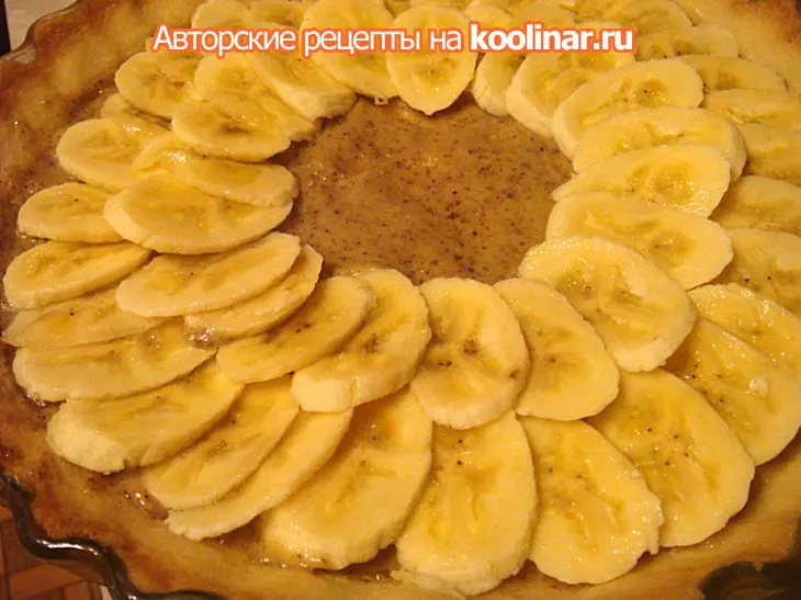 Тарт с карамелизованными яблоками и ореховым кремом: шаг 4