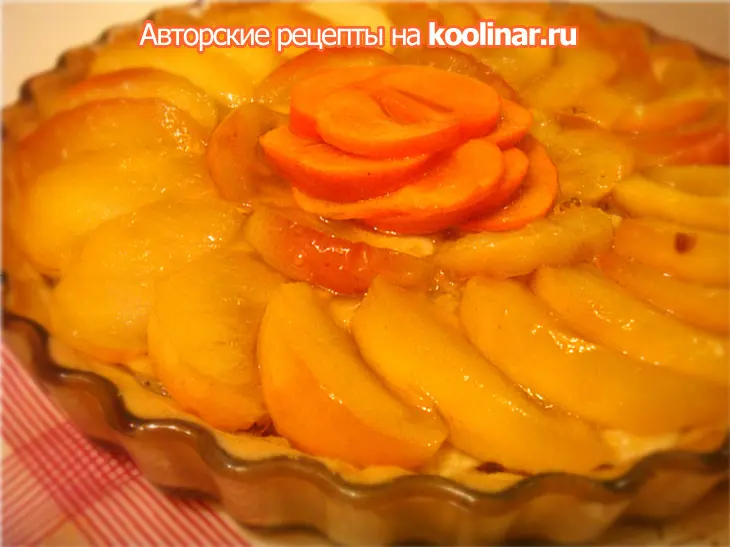 Тарт с карамелизованными яблоками и ореховым кремом: шаг 5
