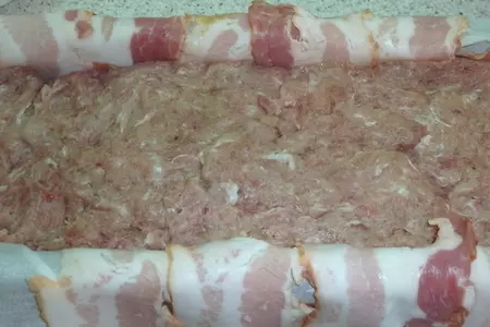 Самый простой мясной хлебец с куриной печенью, как альтернатива колбасе к  завтраку: шаг 6
