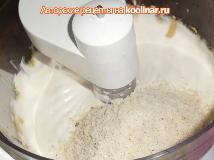 Шоколадно ореховый торт: шаг 2
