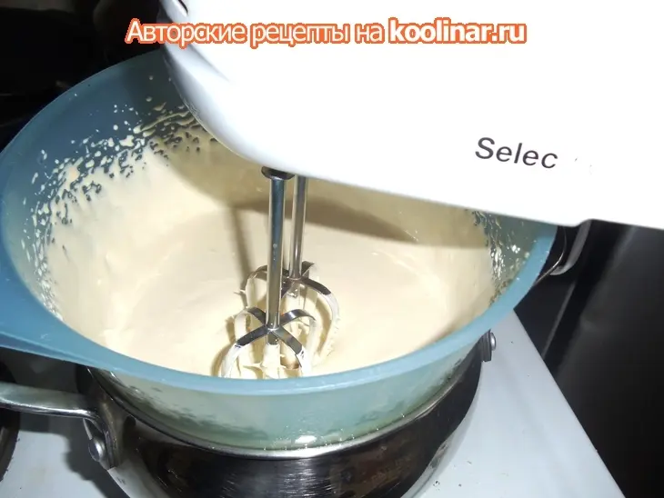 Шоколадно ореховый торт: шаг 4