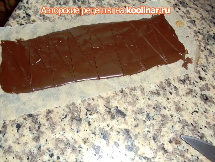 Шоколадно ореховый торт: шаг 8