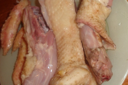 Домашняя лапша из деревенского цыпленка,да с потрошками!!! (продолжаем серию деревенских рецептов): шаг 2