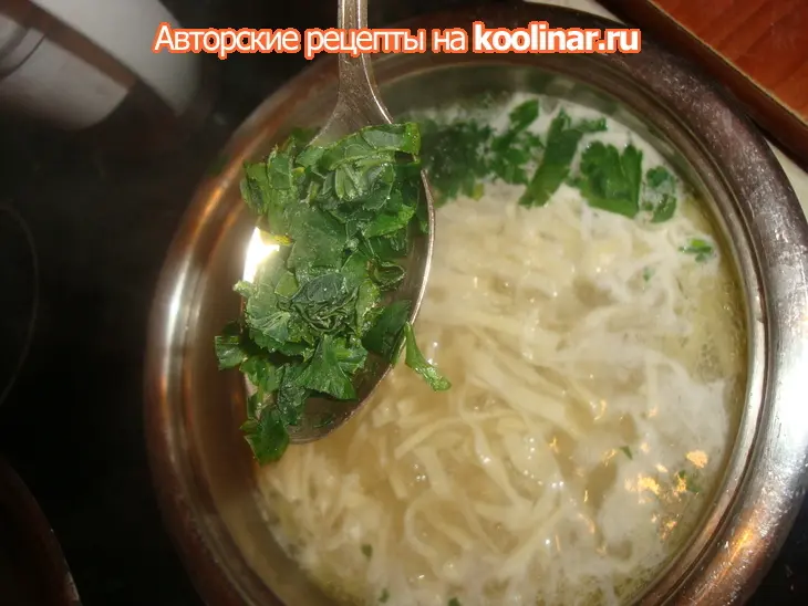Домашняя лапша из деревенского цыпленка,да с потрошками!!! (продолжаем серию деревенских рецептов): шаг 14