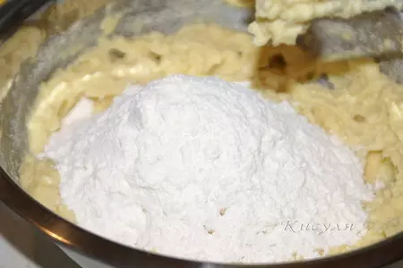 Миндальный пирог с персиками: шаг 5