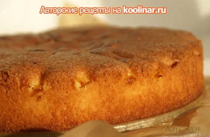 Миндальный пирог с персиками: шаг 10