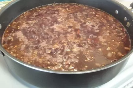 Мясо в соусе с кориандром,или негры ночью уголь воруют: шаг 7