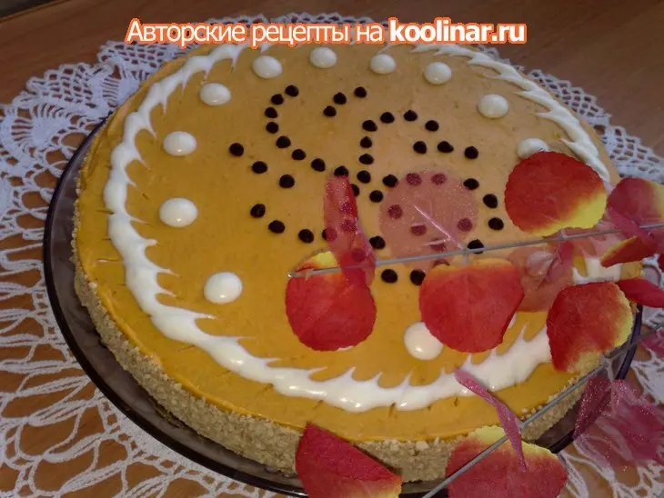 Медовичок с кремом из кураги: шаг 1