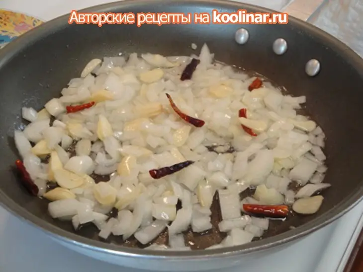 Кинза и мята с ананасом по свински: шаг 4