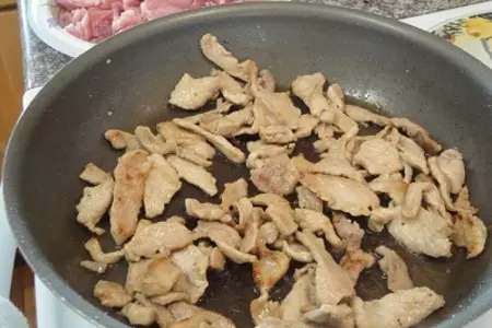 Кинза и мята с ананасом по свински: шаг 5