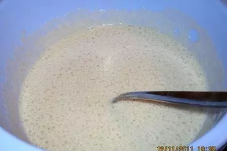 Торт "медовый бочоночек с икрой": шаг 2