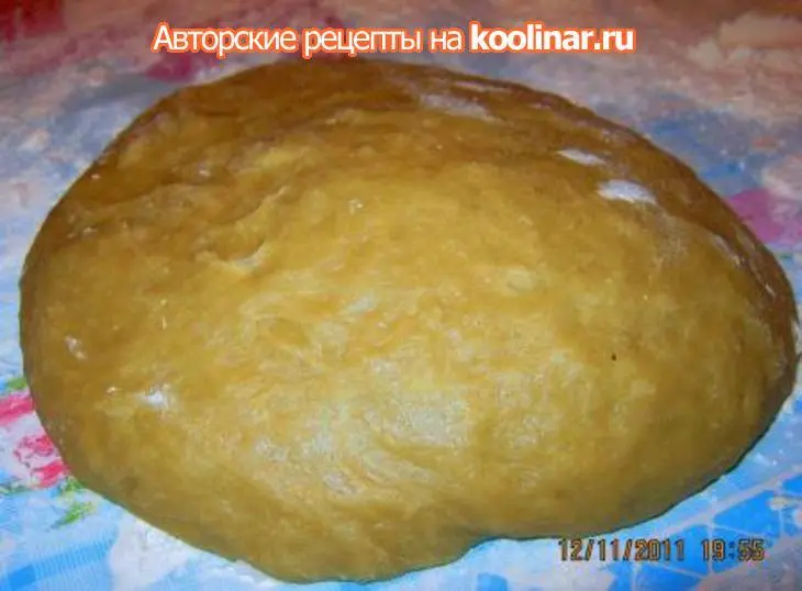 Торт "медовый бочоночек с икрой": шаг 4