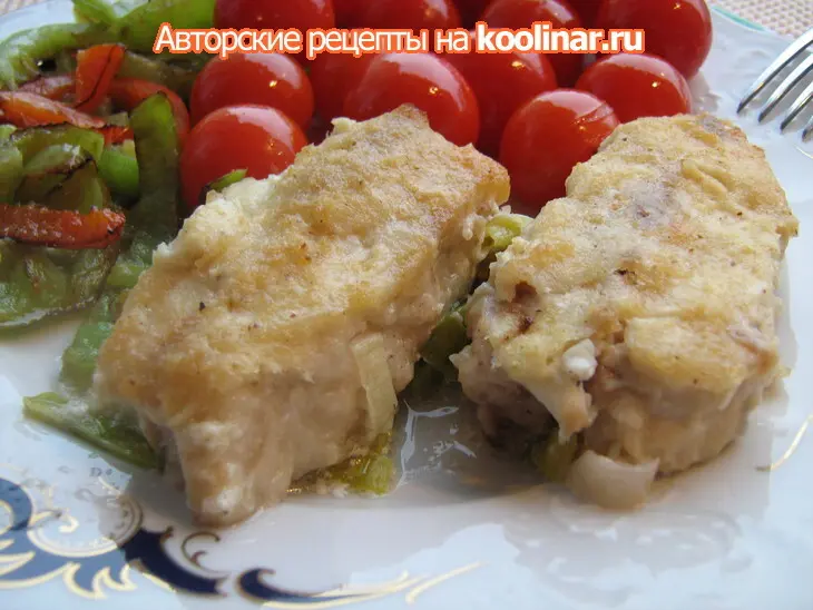 Рыба, запеченная в хрене: шаг 6