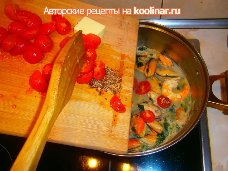 Сотэ из морепродуктов по неаполитански: шаг 9