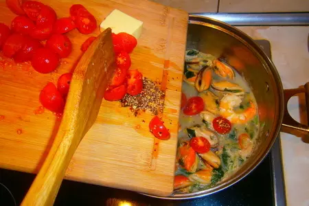 Сотэ из морепродуктов по неаполитански: шаг 9