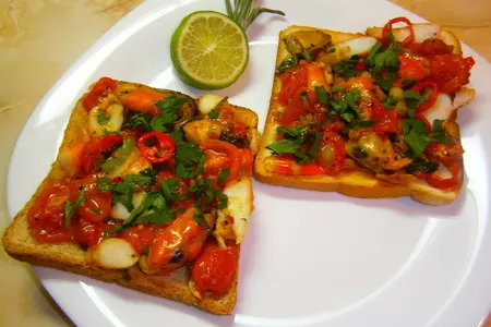 Сотэ из морепродуктов по неаполитански: шаг 11