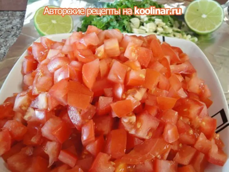 Салат с баклажанами или как вкусно пообедать: шаг 5