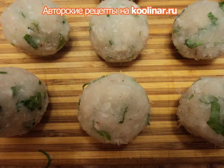Рыбные фрикадельки с йогуртовым соусом ( готовим быстро и просто): шаг 2