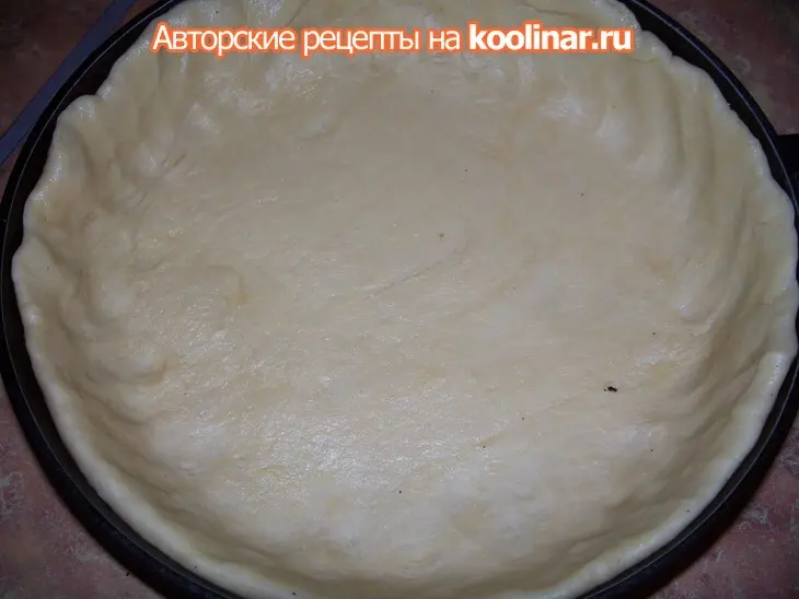 Сдобный дрожжевой пирог с сердцем и грибами: шаг 4