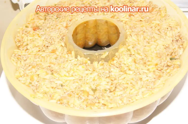 Пилафи с фаршем (κιμαδοπιλαφο): шаг 3