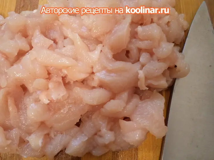 «немран» с цыпленком, грибами и гранатом!: шаг 1