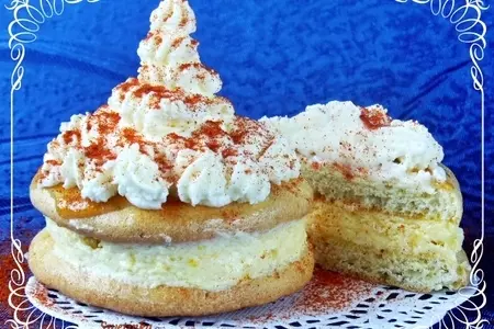 Французское пирожное petits fours «новогоднее»: шаг 1