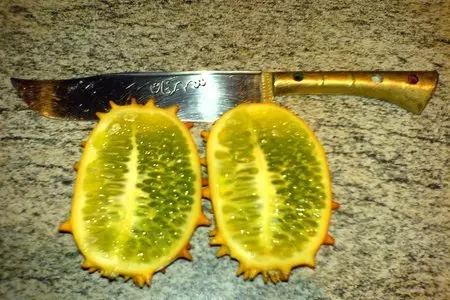 Крем из кивано: шаг 5