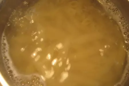 Паста "для тех, кто не ест мясо": шаг 2
