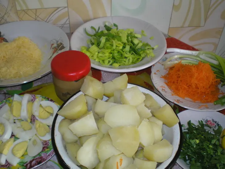 Рыбка в горшочке: шаг 1