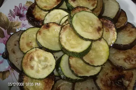 Картофельно-овощиной торт с мясом: шаг 4