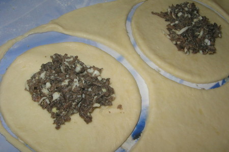 Пирожки из дрожжевого теста без расстойки, из холодильника.: шаг 6