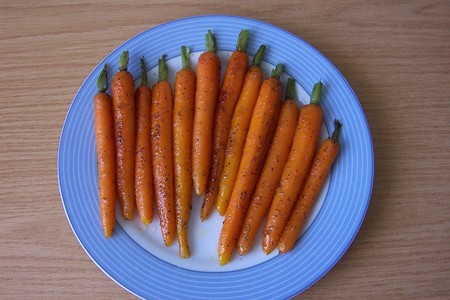 Глазированная морковь: шаг 1