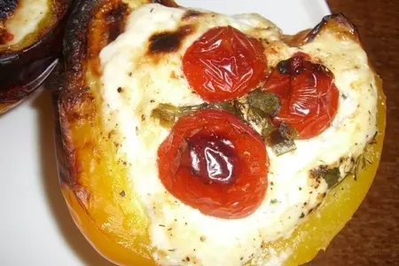 Гриль паприка с кремом bonjour и помидорчиками cherry: шаг 8