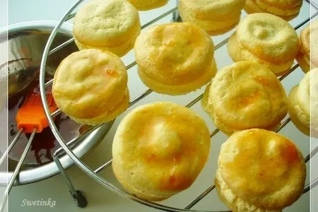 Французское пирожное petits fours «новогоднее»: шаг 14